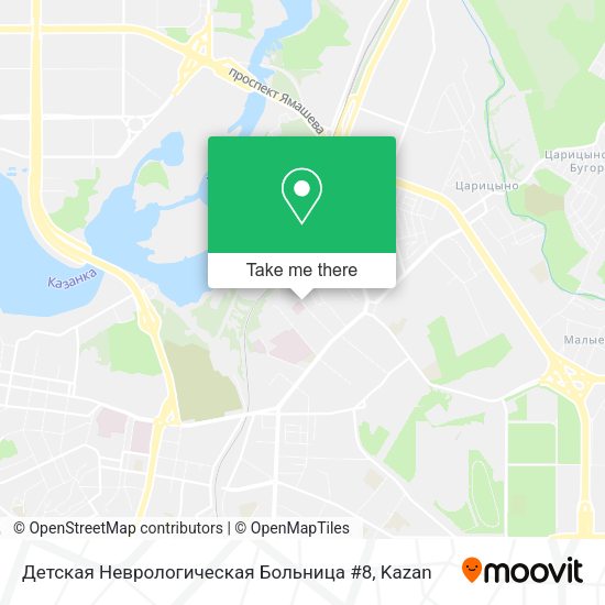 Детская Неврологическая Больница #8 map
