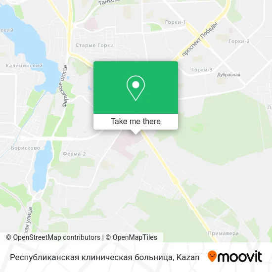 Республиканская клиническая больница map