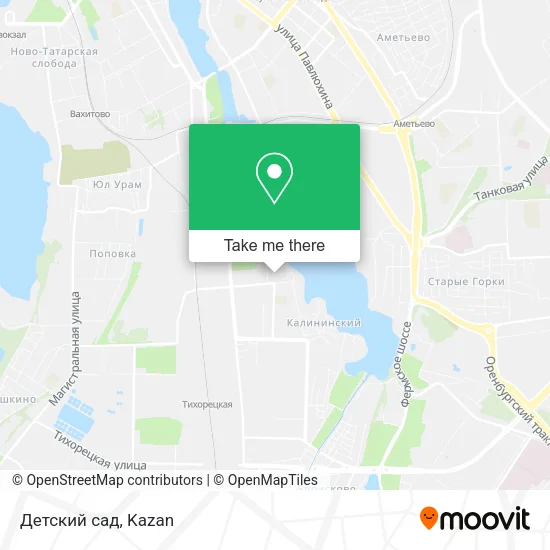 Детский сад map