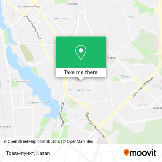 Травмпункт map