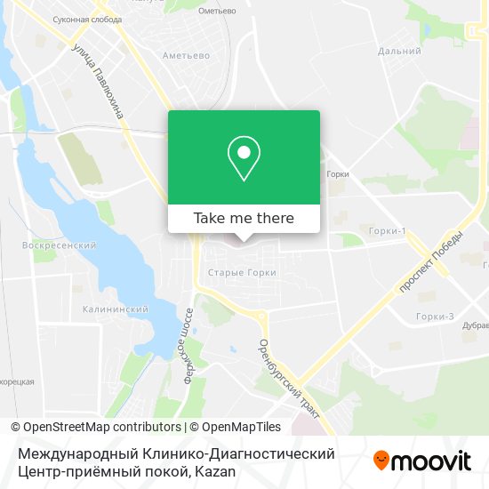 Международный Клинико-Диагностический Центр-приёмный покой map