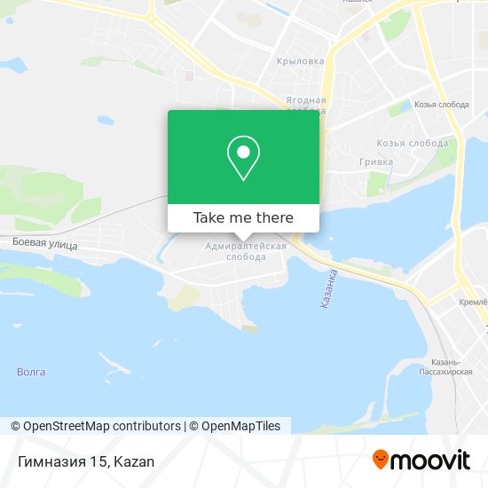 Гимназия 15 map