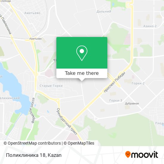 Поликлиника 18 map