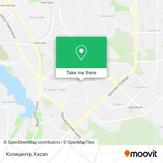 Копицентр map