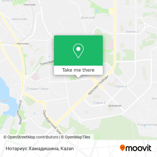 Нотариус Хамадишина map