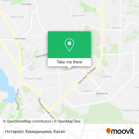 Нотариус Хамадишина map