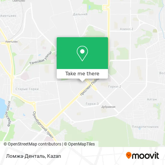 Ломжа-Денталь map