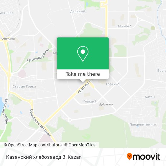 Казанский хлебозавод 3 map