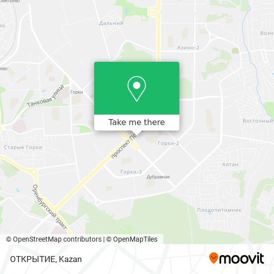 ОТКРЫТИЕ map