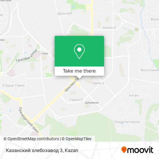 Казанский хлебозавод 3 map