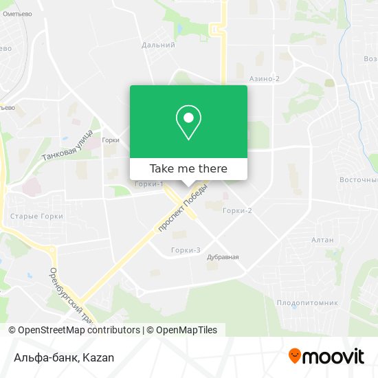 Альфа-банк map