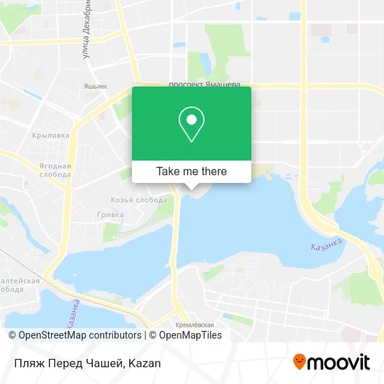 Пляж Перед Чашей map
