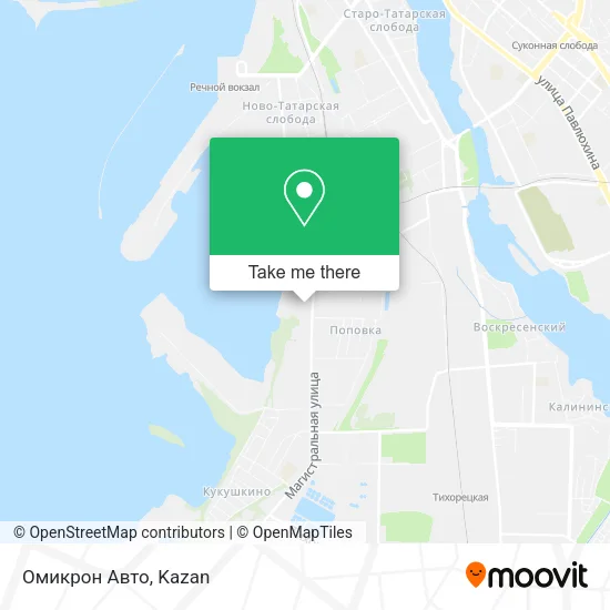 Омикрон Авто map