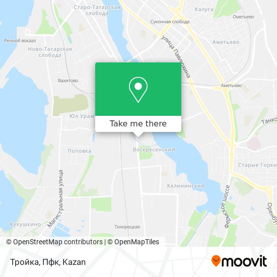 Тройка, Пфк map