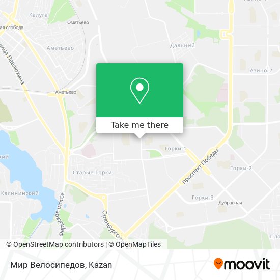 Мир Велосипедов map