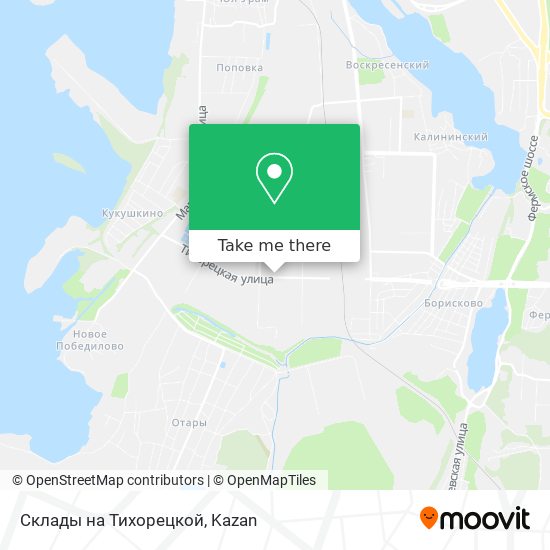Склады на Тихорецкой map