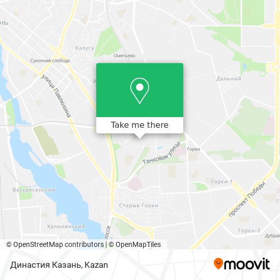 Династия Казань map