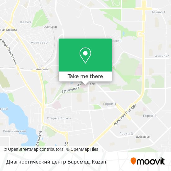 Диагностический центр Барсмед map