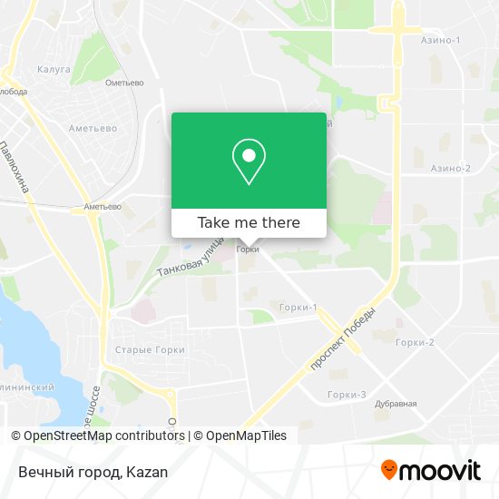 Вечный город map