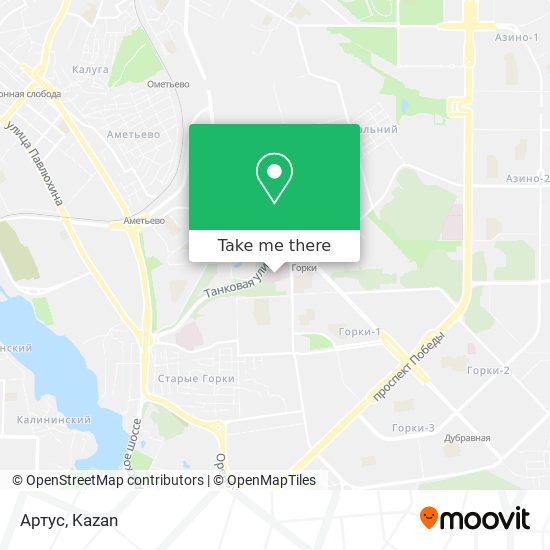 Артус map