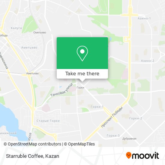 Starruble Coffee map