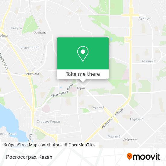 Росгосстрах map