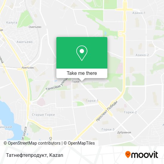 Татнефтепродукт map