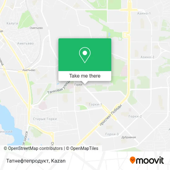 Татнефтепродукт map