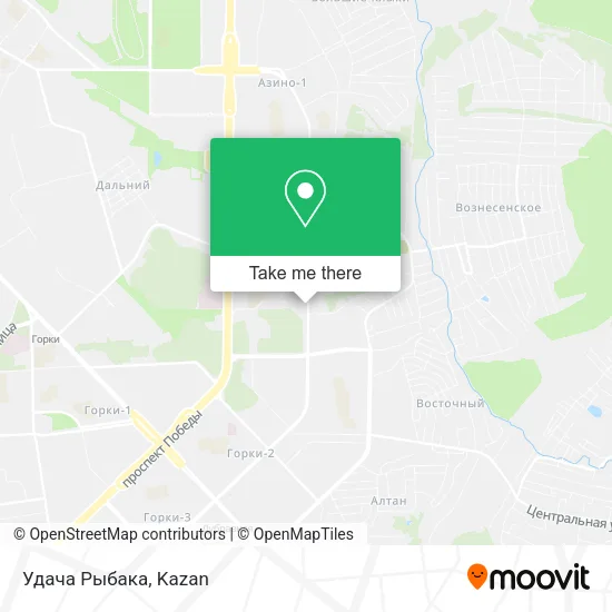 Удача Рыбака map