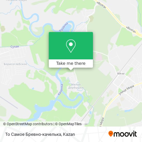 То Самое Бревно-качелька map