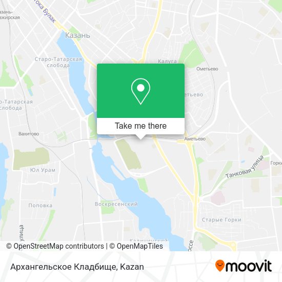 Архангельское Кладбище map