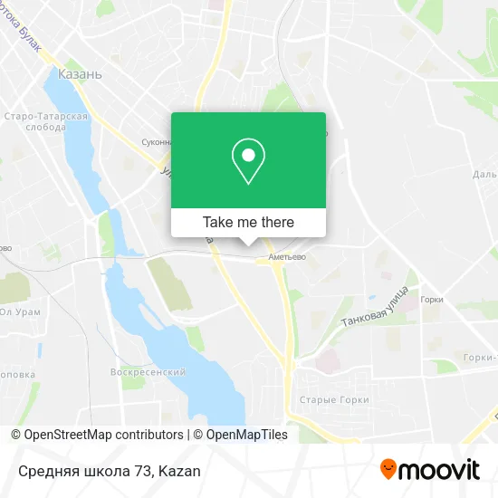 Средняя школа 73 map