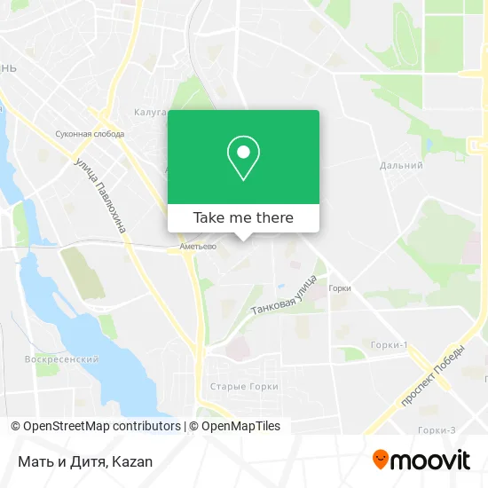 Мать и Дитя map