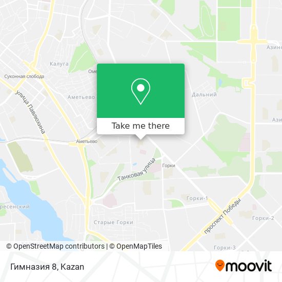 Гимназия 8 map