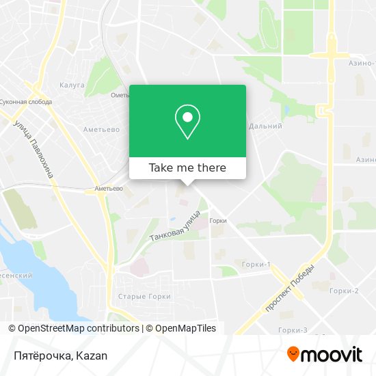 Пятёрочка map