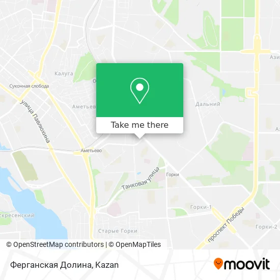 Ферганская Долина map