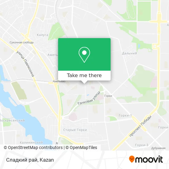 Сладкий рай map