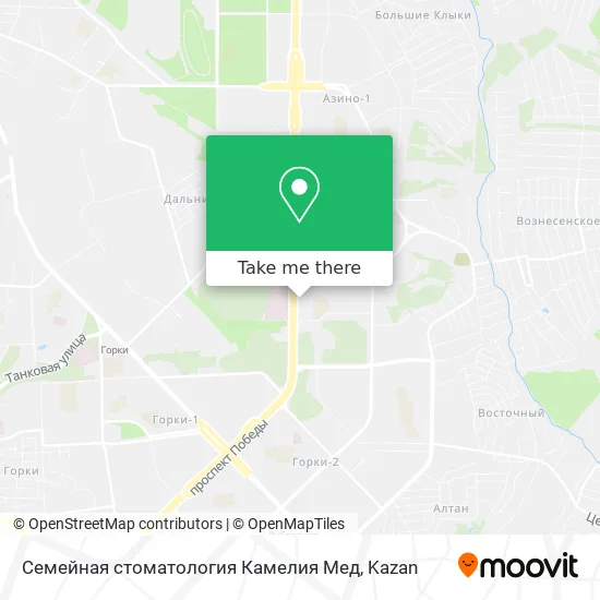 Семейная стоматология Камелия Мед map