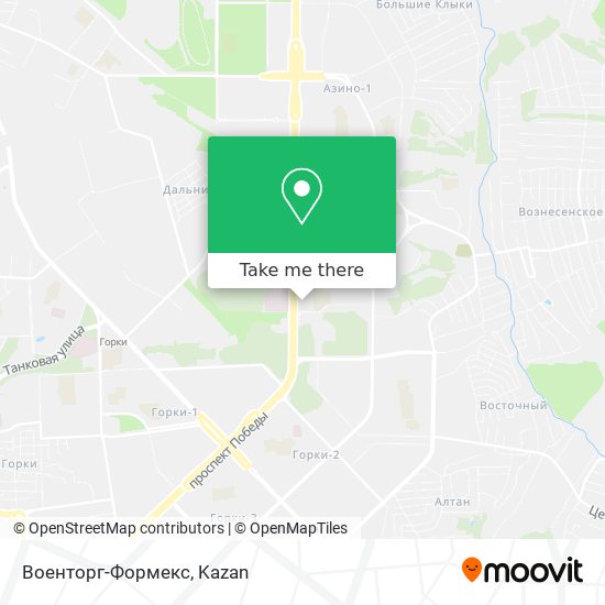 Военторг-Формекс map