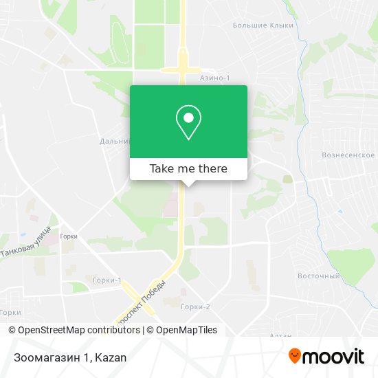 Зоомагазин 1 map