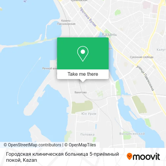 Городская клиническая больница 5-приёмный покой map