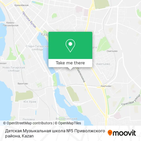 Детская Музыкальная школа №5 Приволжского района map