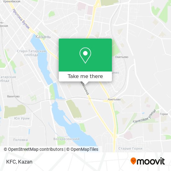KFC map