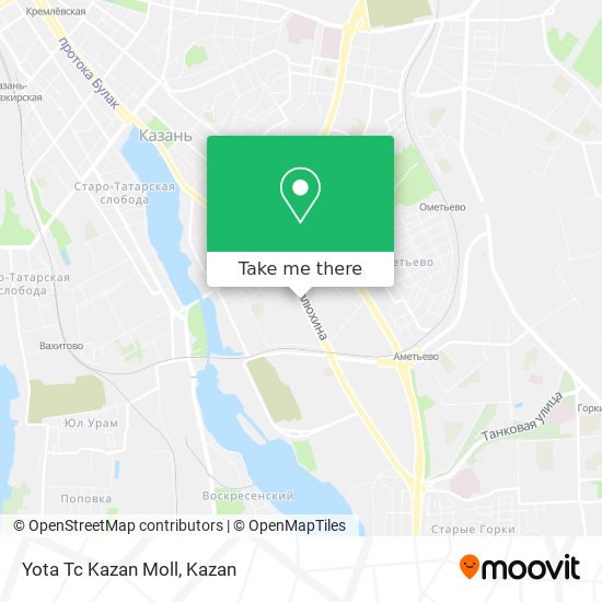 Yota Tc Kazan Moll map