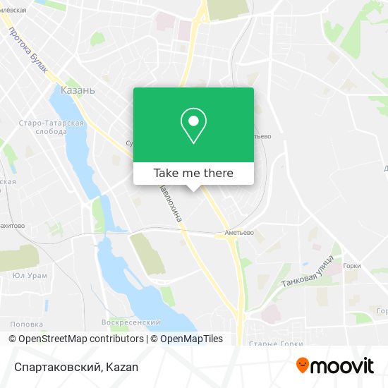 Спартаковский map
