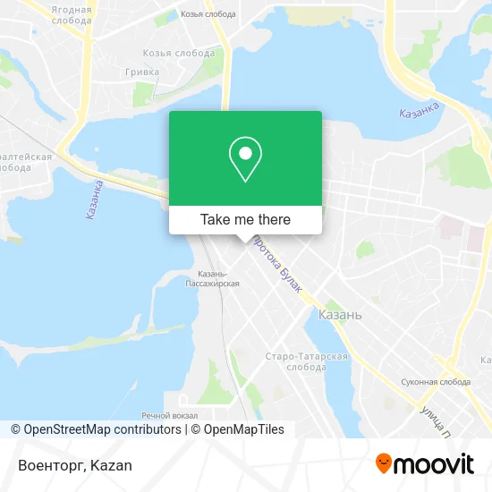 Военторг map