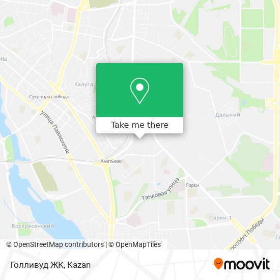 Голливуд ЖК map