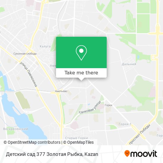 Детский сад 377 Золотая Рыбка map