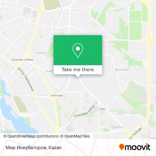 Мир Инкубаторов map