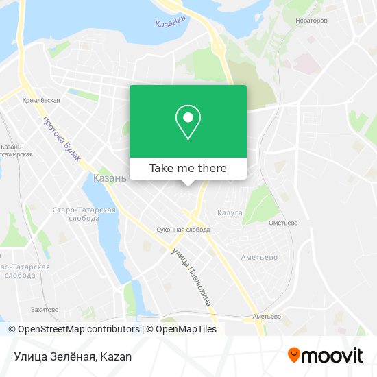 Улица Зелёная map